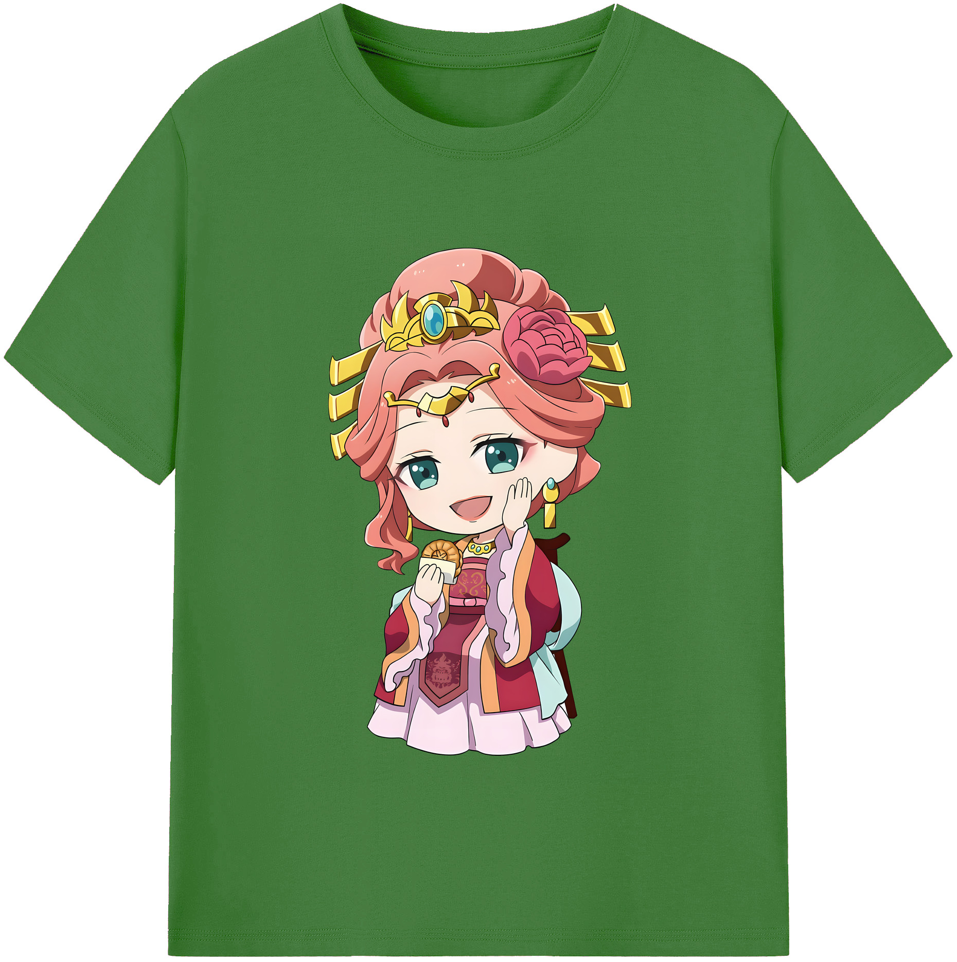 （画像用） 薬屋のひとりごと The Apothecary Diaries レディースカジュアルプリントTシャツ（綿100％）